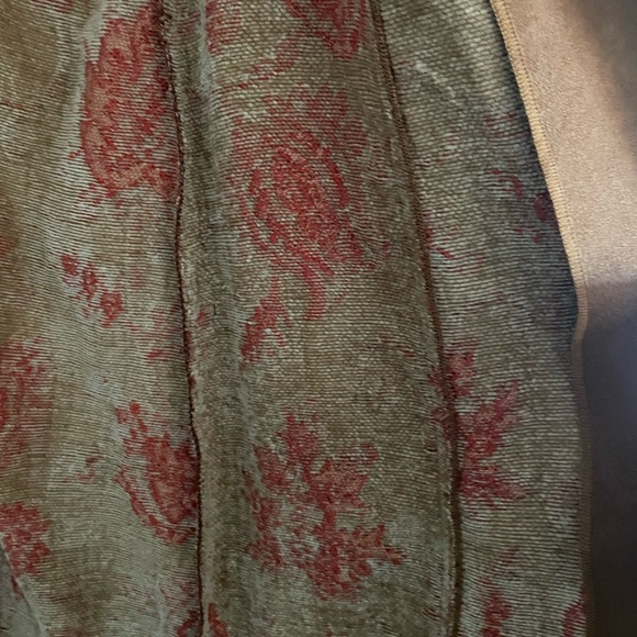 NWT Vintage Panhandle Slim Tan and Red Floral Tapestry Jacket - Picture 11 of 13